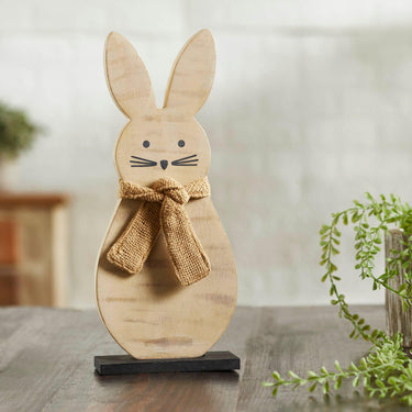 Wooden Spring Bunny 13x5.25x2.25 VHC Brands - The Fox Decor